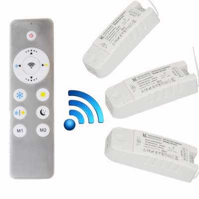 UL TUV SAA 2.4G remote control Dual color temperature dimmable 30w led panel driver 680mA 690mA 700mA 720mA for color-changeable