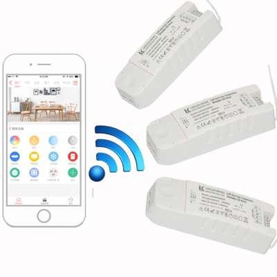 BLE mesh group network ac100v-277v dc24v-42v 21w-30w mental housing wireless smart CCT BLE 4.0 control dimming led driver