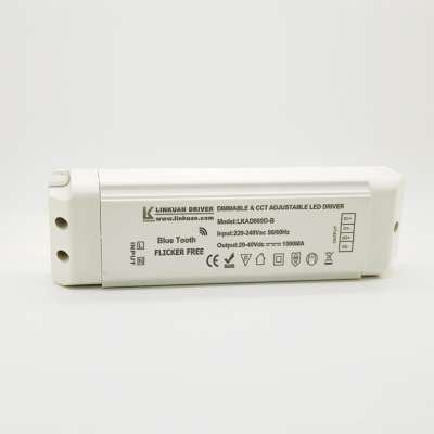 UL FCC TUV SAA CE ROHS EMC phone APP control Zigbee Dual CCT LED Driver 40W 40V 1A for color temperature changed